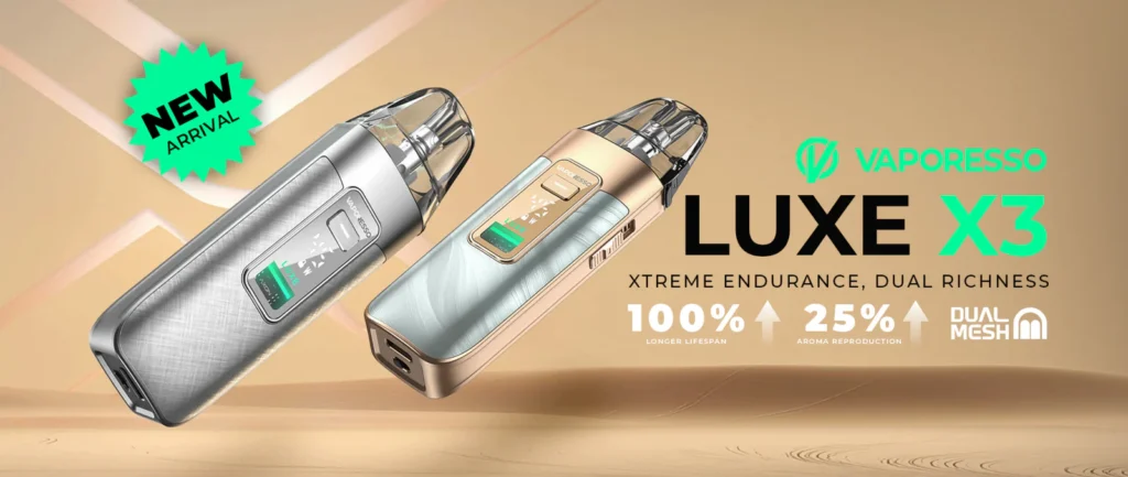vaporesso luxe x3 pod kit